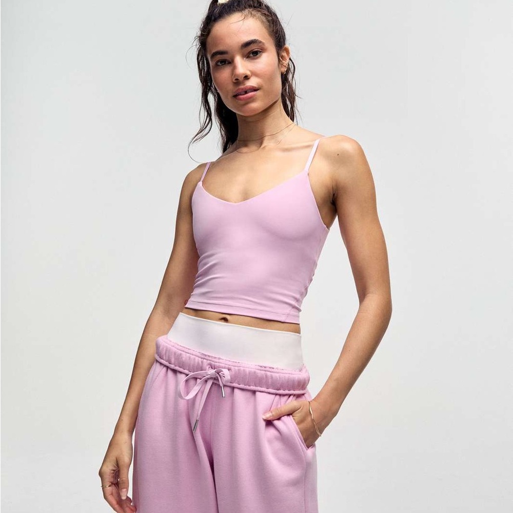 Lululemon Align Crop Cami in Vita Pink Size 8